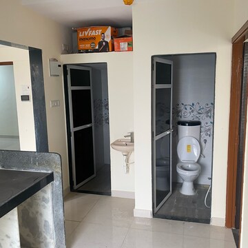 Living Room in 1 BHK Apartment at Sai Shrushti Heritage, Dawale – for Sale