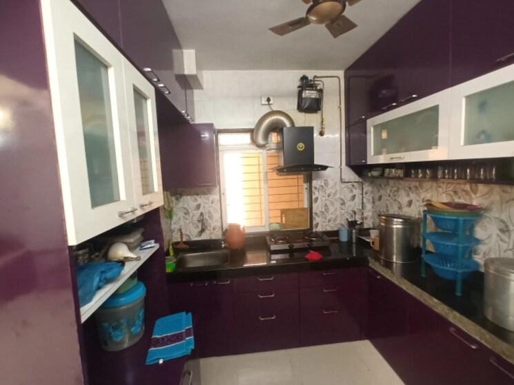 Kitchen, cosmos-orchid 1 Bedroom 460 Sq.Ft. Apartment In Ghodbunder Road Thane 8248450