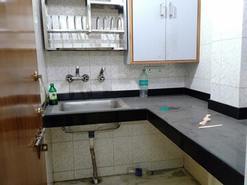 Kitchen in 1 BHK Apartment at Khirki Extension – for Rent