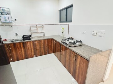 Kitchen in 2 BHK Apartment at G K Roseland Residency, Pimple Saudagar – for Rent
