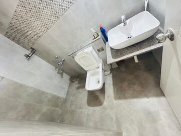 Bathroom in 2 BHK Apartment at G K Roseland Residency, Pimple Saudagar – for Rent