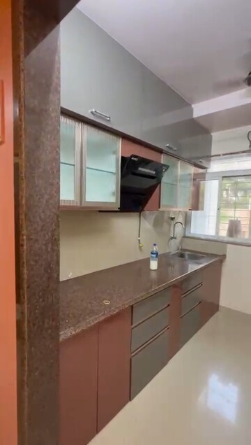 Kitchen in 1 BHK Apartment at Puranik Hometown Phase III, Ghodbunder Road – for Rent