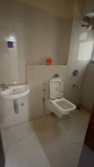 Bathroom in 1 BHK Apartment at Puranik Hometown Phase III, Ghodbunder Road – for Rent