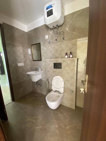 Bathroom in 2 BHK Builder Floor at Sector 23a – for Rent