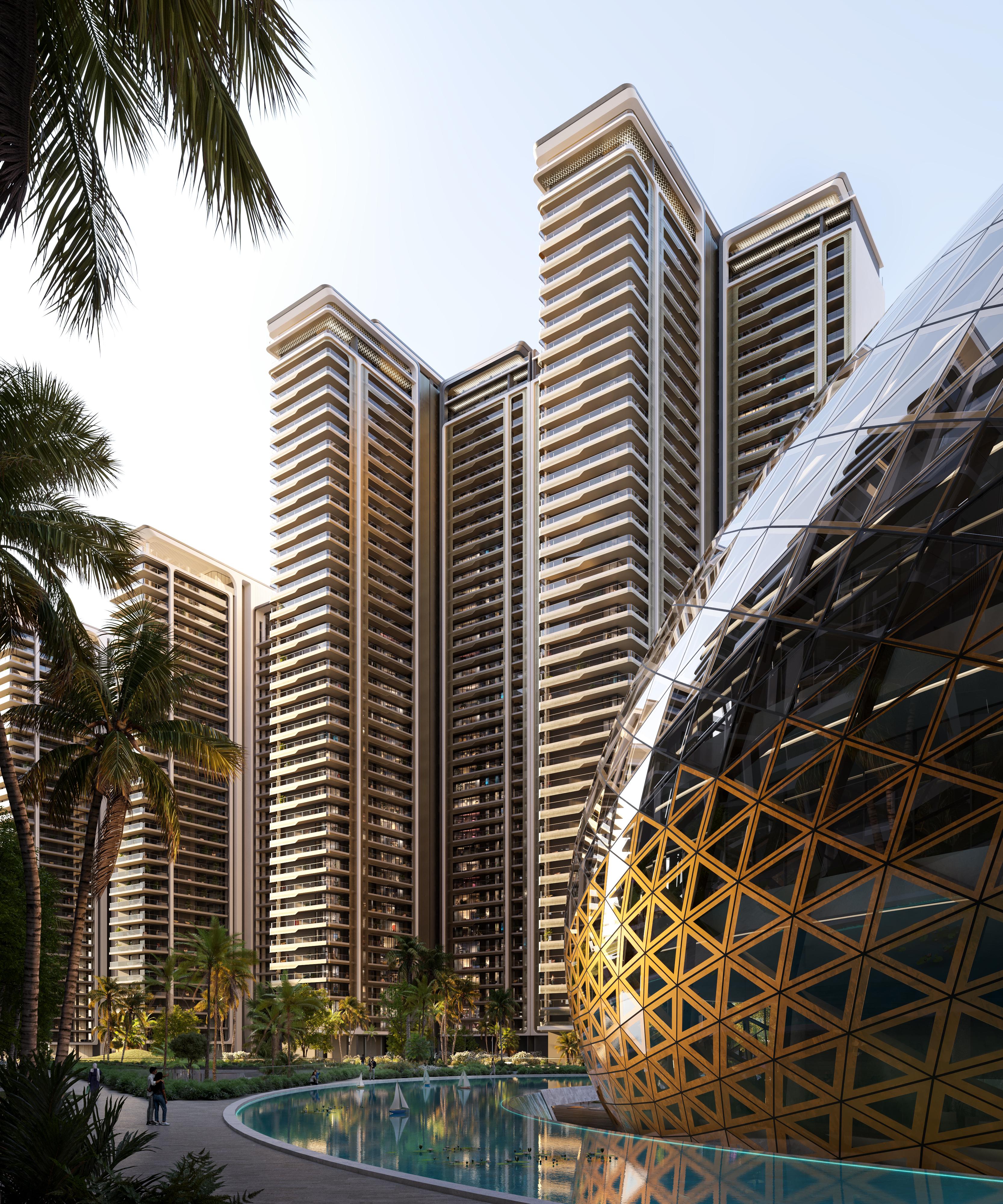 3 BHK + Servant Room Apartment For Sale in Elan The Presidential