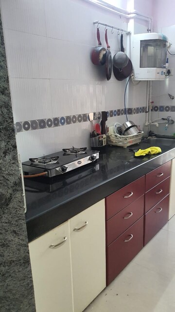 Kitchen in 1 BHK Apartment at Amar Vinay Heritage, Mira Road – for Rent