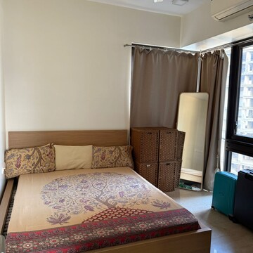 Bedroom in 3 BHK Apartment at Sheth Vasant Lawns, Oswal Park – for Rent