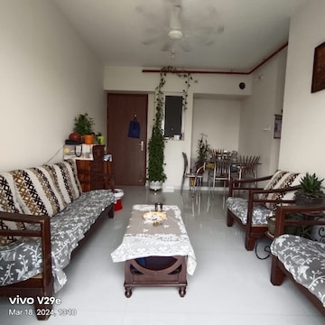 Living Room in 2 BHK Apartment at Vijay Orovia, Ghodbunder Road – for Sale
