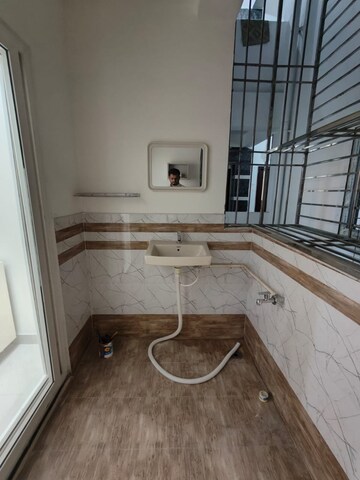 Bathroom in 3 BHK Apartment at SLNS Kondapally Enclave, Kondapur – for Rent