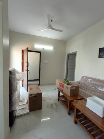Living Room in 1 BHK Apartment at Raghavendra Arcade, Kondapur – for Rent