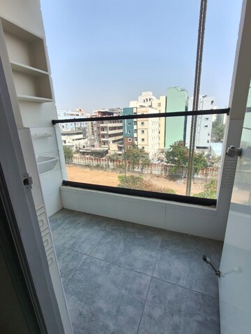 Balcony in 1 BHK Apartment at Raghavendra Arcade, Kondapur – for Rent