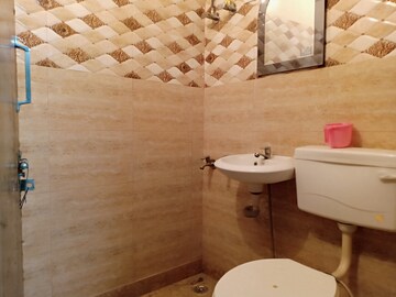 Bathroom in 2 BHK Apartment at Khirki Extension – for Rent