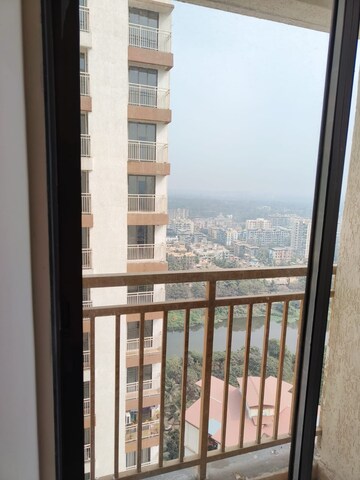 Balcony in 2 BHK Apartment at Siddharth Riverwood Park, Dombivli East – for Rent