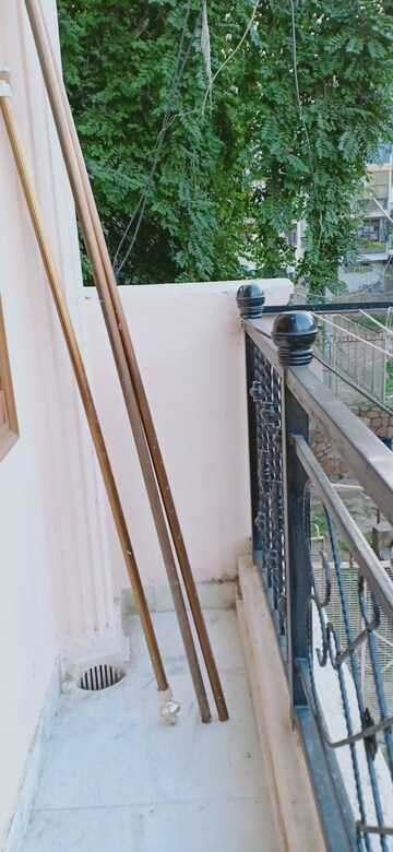 Balcony in 2 BHK Apartment at Khirki Extension – for Rent
