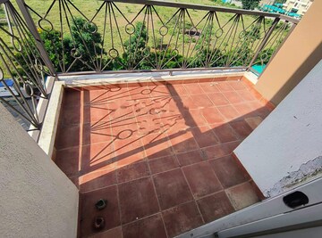 Balcony in 2 BHK Apartment at Nyati Elan, Wagholi – for Rent
