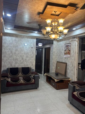 Living Room in 2 BHK Apartment at Galaxy Vega, Tech Zone 4 Greater Noida – for Sale