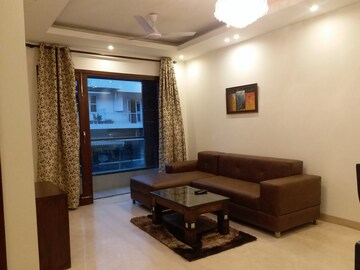 Living Room in 3 BHK Apartment at Safdarjang Enclave – for Rent