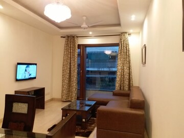 Living Room in 3 BHK Apartment at Safdarjang Enclave – for Rent