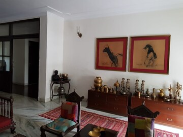 Gym in 4 BHK Apartment at Greater Kailash I – for Rent