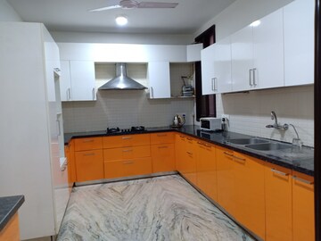 Kitchen in 4 BHK Apartment at Greater Kailash I – for Rent
