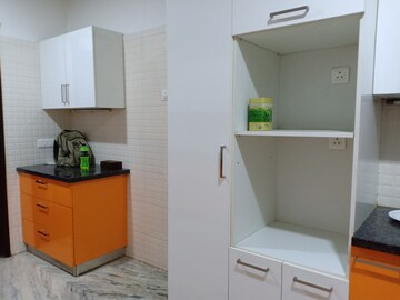 Kitchen in 4 BHK Apartment at Greater Kailash I – for Rent