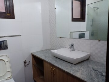 Bathroom in 4 BHK Apartment at Greater Kailash I – for Rent