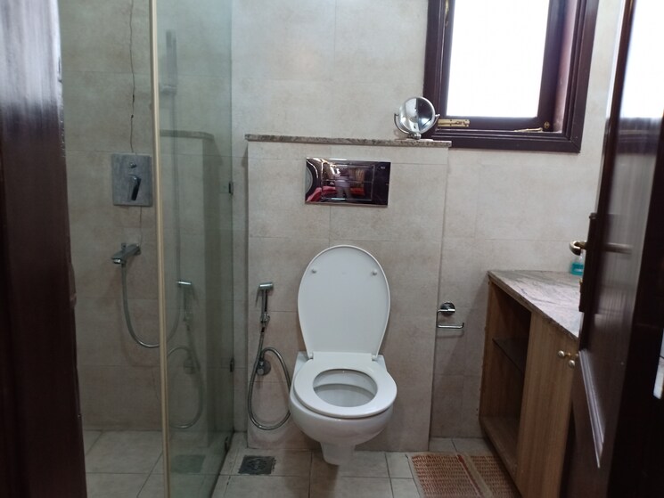 Bathroom, greater kailash i 4 Bedroom 2500 Sq.Ft. Apartment In Greater Kailash I Delhi 8249310