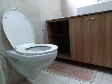 Bathroom in 4 BHK Apartment at Greater Kailash I – for Rent