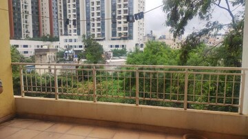 Balcony in 2 BHK Apartment at Giridhar Oasis, Kharadi – for Rent