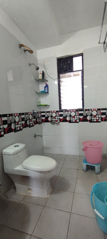 Bathroom in 2 BHK Apartment at Nanded Madhuvanti, Sinhagad Road – for Rent