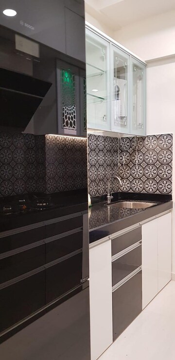 Kitchen in 1 BHK Apartment at Lodha Amara, Kolshet Road – for Rent