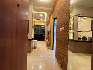 Building Lobby in 1 BHK Apartment at Lodha Crown Quality Homes, Majiwada – for Rent