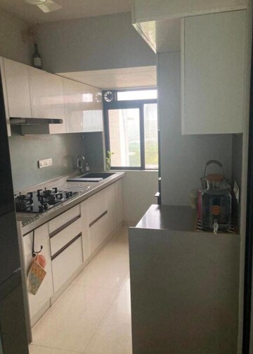 Kitchen in 2 BHK Apartment at Kanakia Rainforest, Andheri East – for Rent