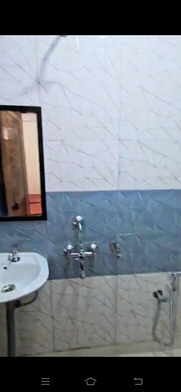 Bathroom in 1.5 BHK Builder Floor at New Ashok Nagar – for Rent