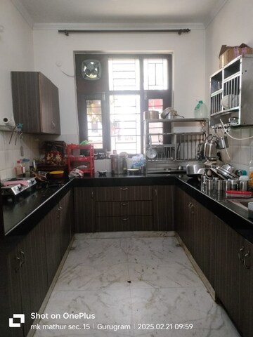 Kitchen in 3 BHK Independent House at Sector 15 ii – for Rent