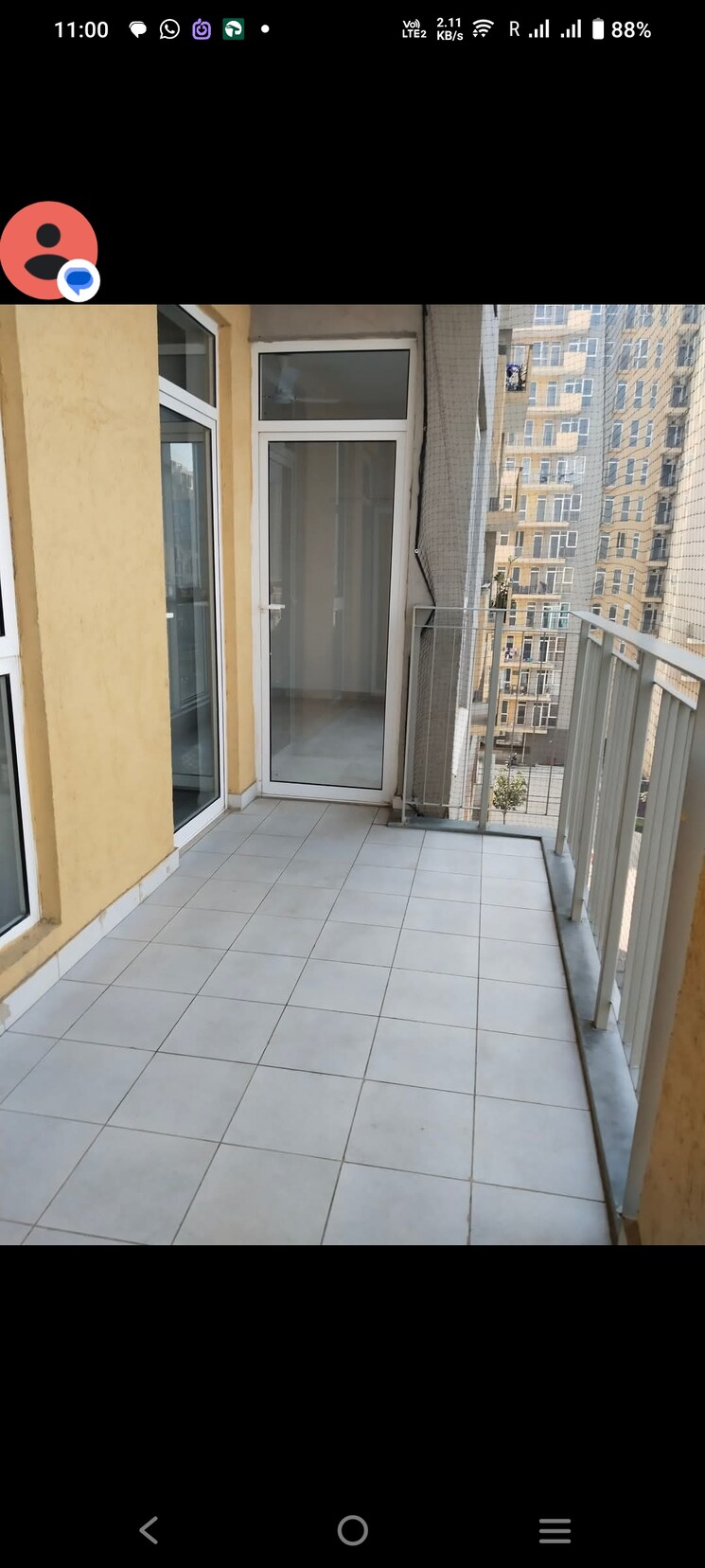 Balcony, dosti-west-county 1 Bedroom 288 Sq.Ft. Apartment In Balkum Pada Thane 8249864