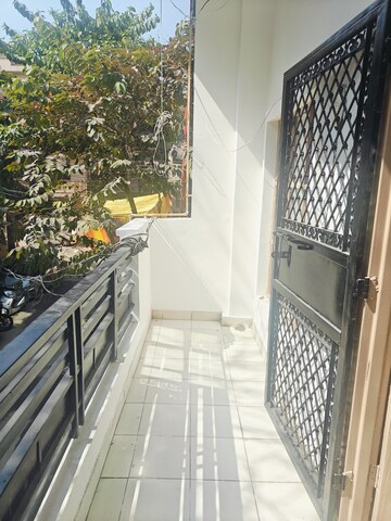 Balcony in 3 BHK Builder Floor at Shakti Khand – for Rent