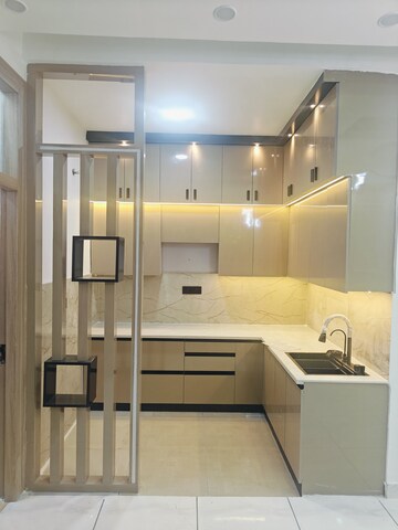 Kitchen in 3 BHK Builder Floor at Shakti Khand – for Rent