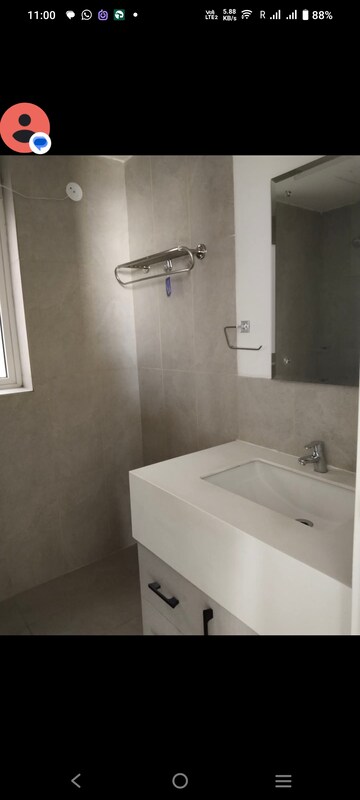 Bathroom in 1 BHK Apartment at Dosti West County, Balkum Pada – for Sale