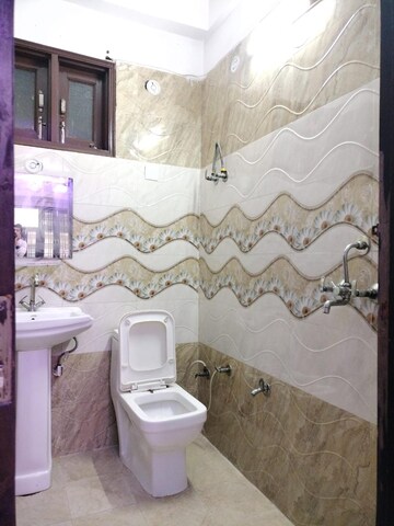 Bathroom in 3 BHK Builder Floor at Niti Khand – for Rent