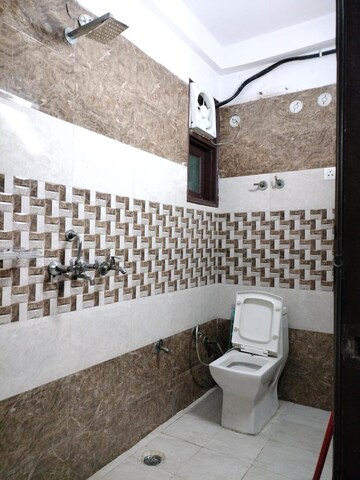 Bathroom in 3 BHK Builder Floor at Niti Khand – for Rent