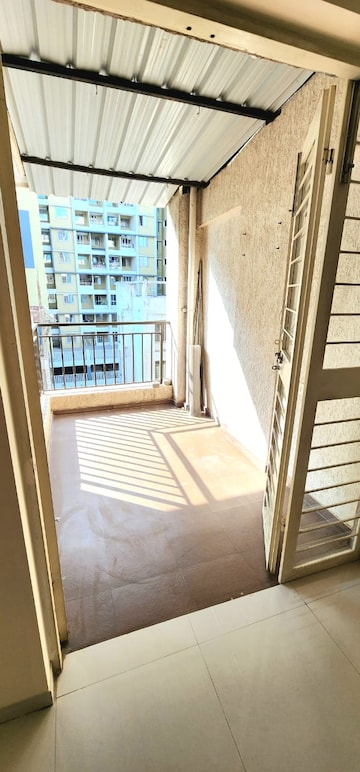Balcony in 2 BHK Apartment at KB Palladion Apartment, Baner – for Rent