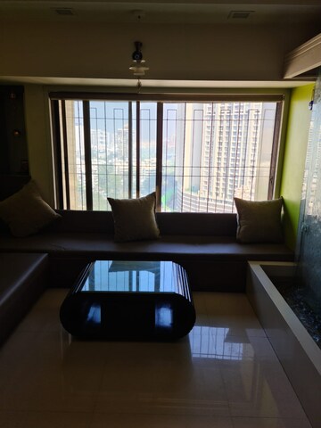 Living Room in 2 BHK Apartment at Montreal Tower, Andheri West – for Rent