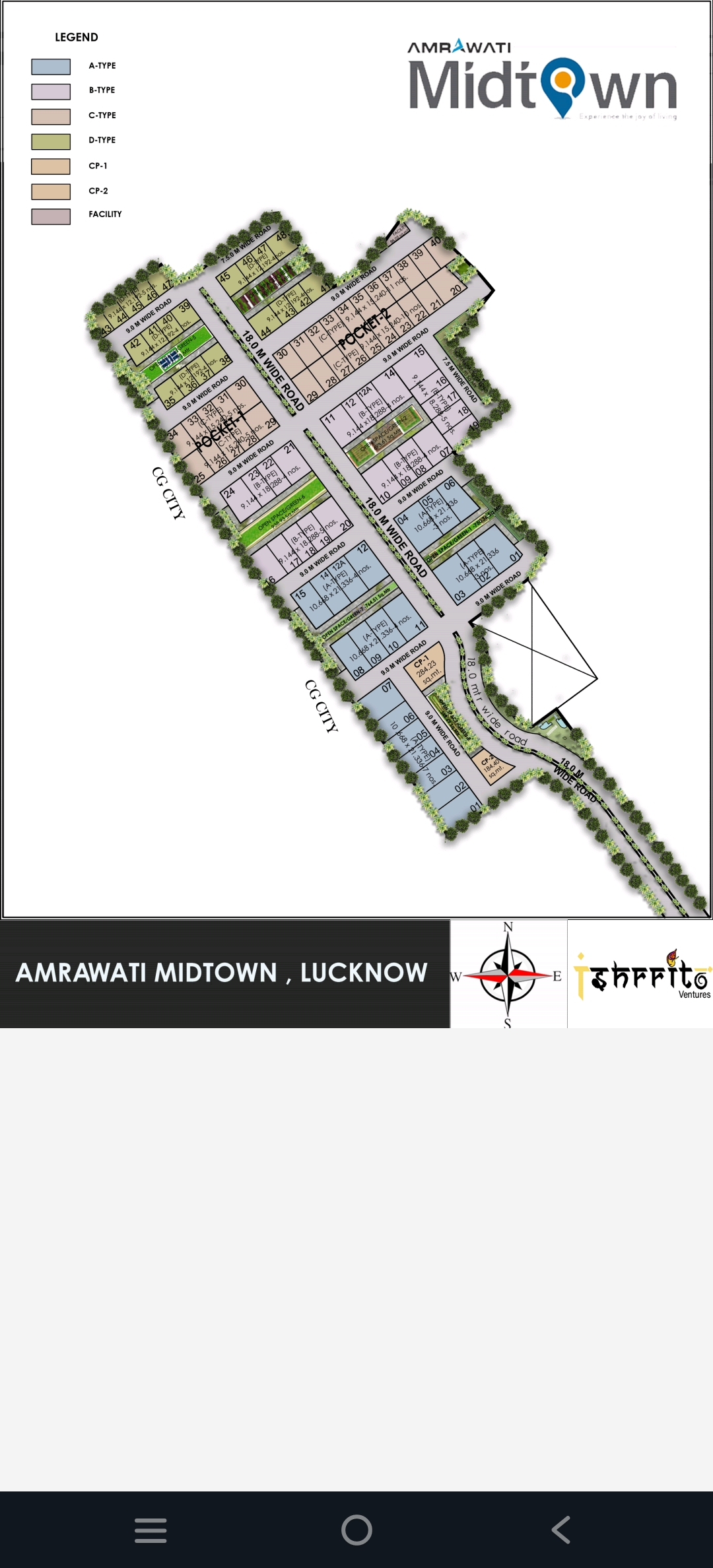 Plot For Sale in Amrawati Midtown