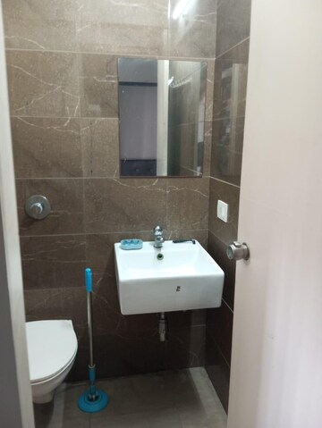 Bathroom in 3 BHK Apartment at Swati Florence, Bopal – for Rent
