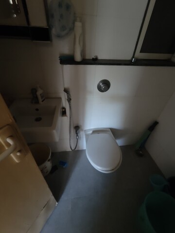Bathroom in 2 BHK Apartment at Vasant Fiona, Pokhran Road No 2 – for Rent