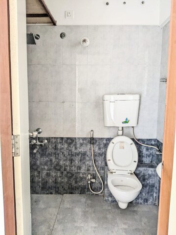 Bathroom in 2 BHK Apartment at Chintamani Swanand, Walvekar Nagar – for Rent