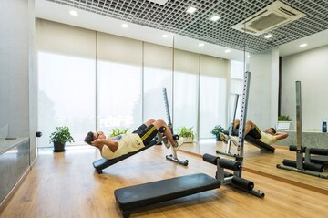 Gym in 3 BHK Builder Floor at Vatika India Next, Sector 82 – for Rent