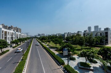 3 BHK Builder Floor – Exterior View View at Vatika India Next, Sector 82 - for Rent