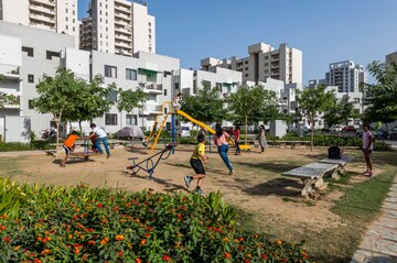 3 BHK Builder Floor – Exterior View View at Vatika India Next, Sector 82 - for Rent